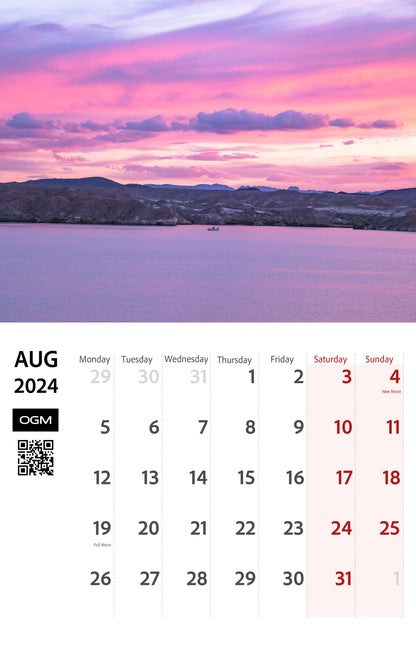 2024 Lake Havasu City Scenic Calendar