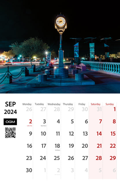 2024 Lake Havasu City Scenic Calendar