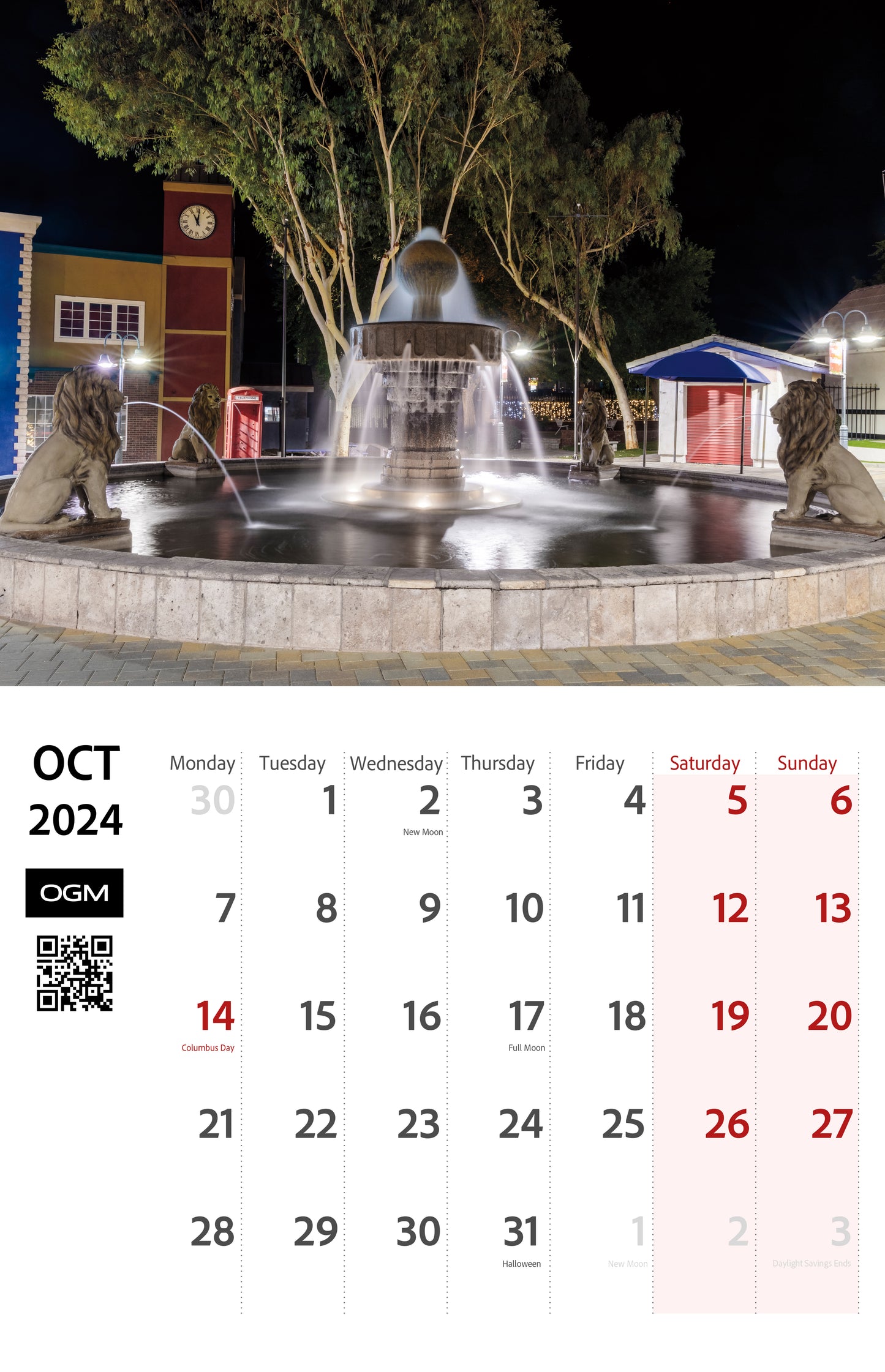 2024 Lake Havasu City Scenic Calendar